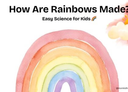 how are rainbows made for kids easy science explanation