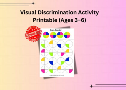 Visual Discrimination Printable