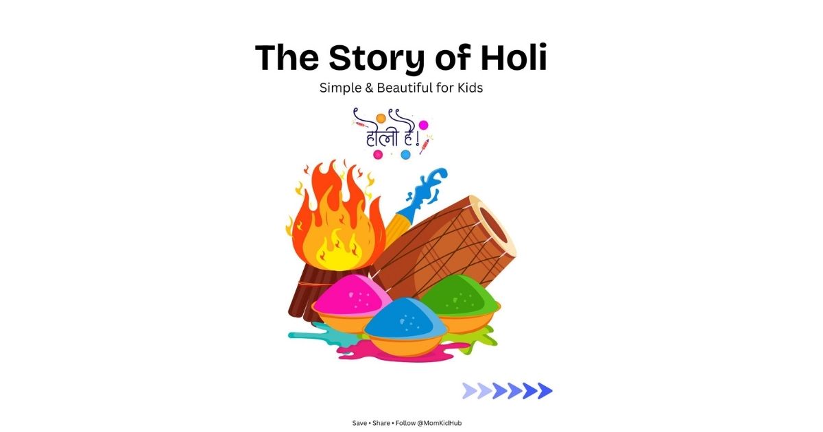 Story of Holi for Kids — Meaning, Moral & Simple Explanation