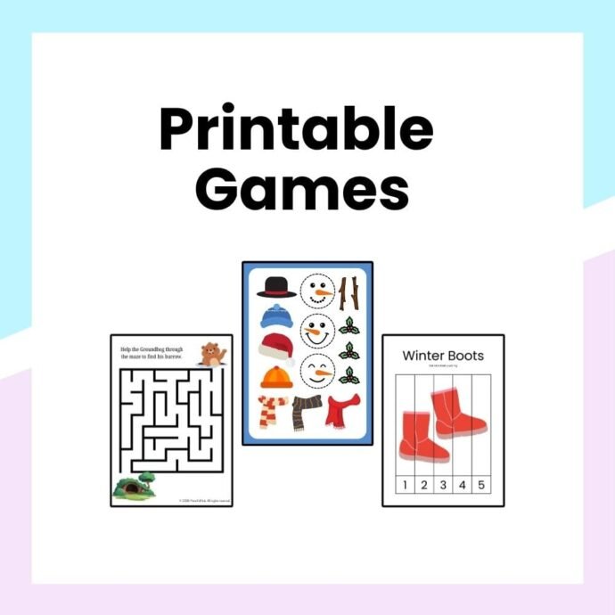 Printable Games for Kids