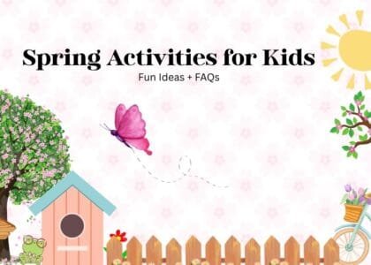 spring activities for kids with fun ideas and simple activities for toddlers