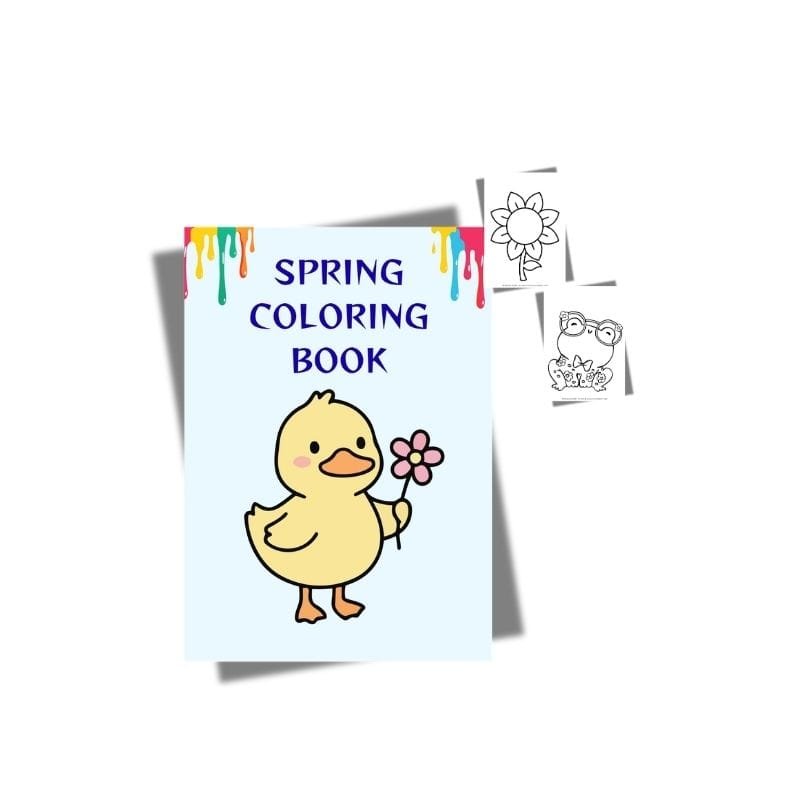 spring worksheets for kids printable activity