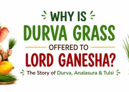 Why is Durva grass offered to Lord Ganesha? Story of Durva and Analasura